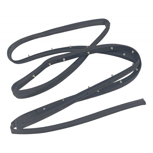 Borracha Vedação Porta Traseira Esquerda Ford Ecosport 2017 Preto