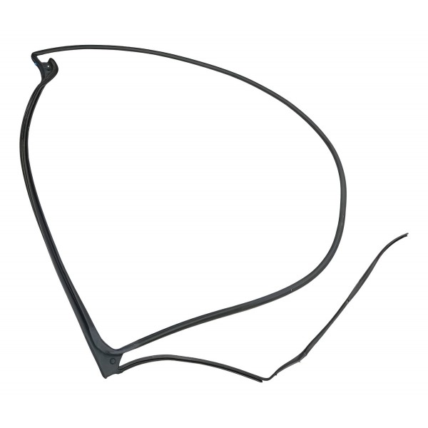 Borracha Vedaçao Porta  Traseira Direi Honda City Hatch 2023 Preto