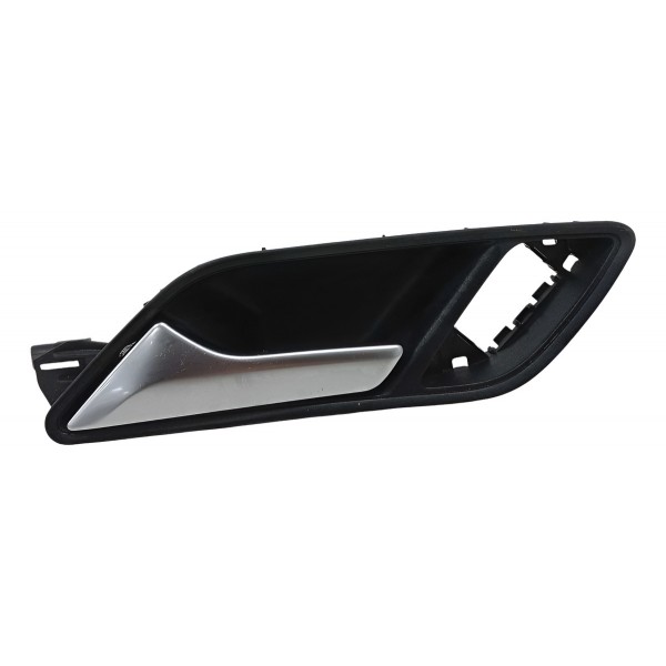 Maçaneta Interna Porta Dianteira Esquerda Audi A3 2018 Preto Dianteira