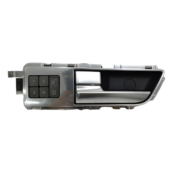 Maçaneta Interna Dianteira Esquerda Range Rover Sport 2012 Prata Dianteira