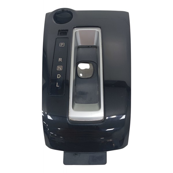 Moldura Trambulador Alavanca Marcha Nissan Kicks 2017 Preto Lisa