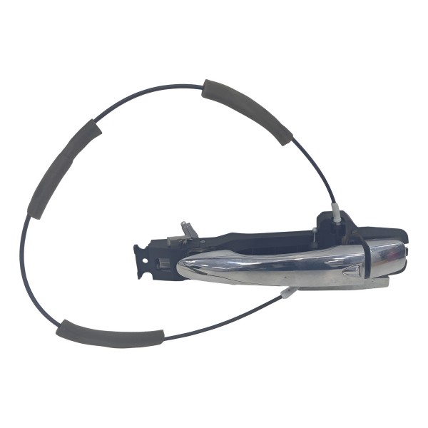 Maçaneta Externa Dianteira Direita Nissan Frontier 2017 Prata Dianteira