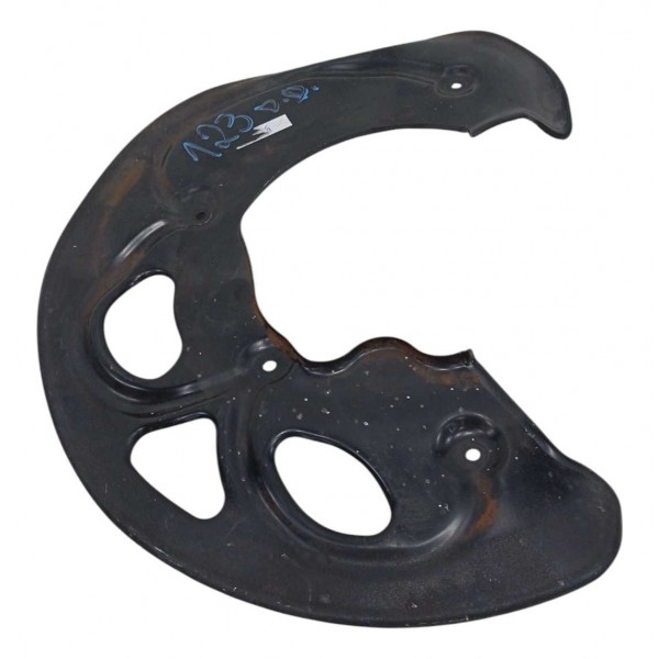 Defletor Disco Dianteiro Direito Audi Rs5 4.2 V8 2010 2011 Preto