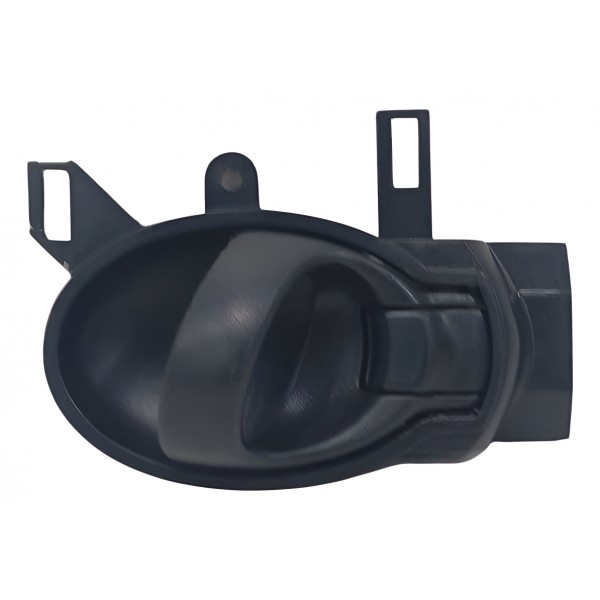 Maçaneta Interna Porta Dianteira Esquerda Nissan Versa 2018 Preto Dianteira