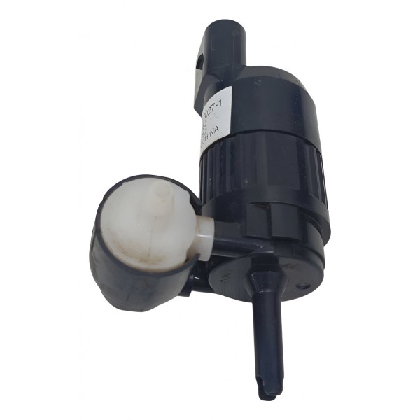 Bomba Esguicho Limpador Parabrisa 2 Saída Gm Tracker 2020 Preto