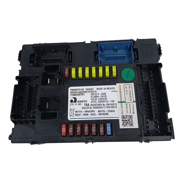 Modulo Caixa Fusivel Jeep Compass 2016 P68409791ae