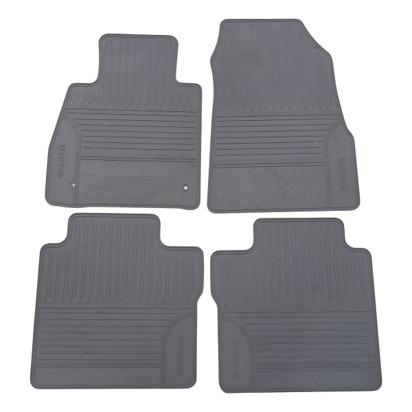 Jogo Tapete Borracha Nissan Kicks 2017 2024 Preto