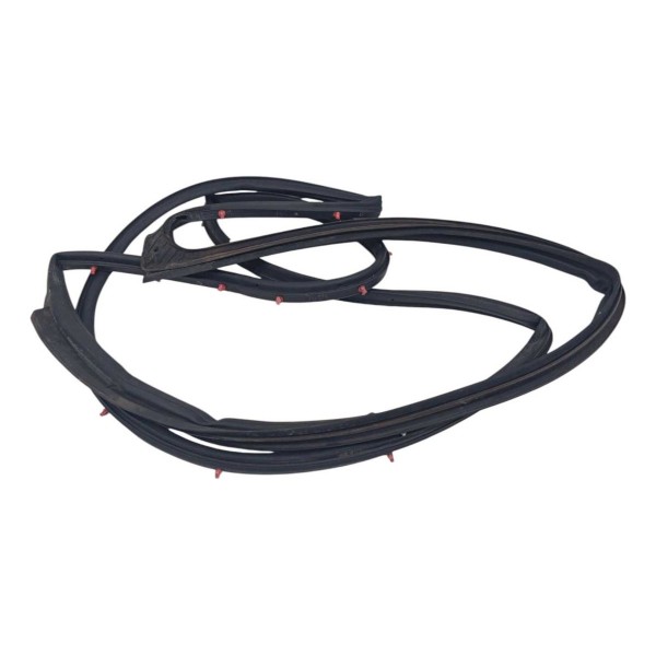 Borracha Vedaçao Porta Dianteira Esquerda Nissan Kicks 2018 Preto