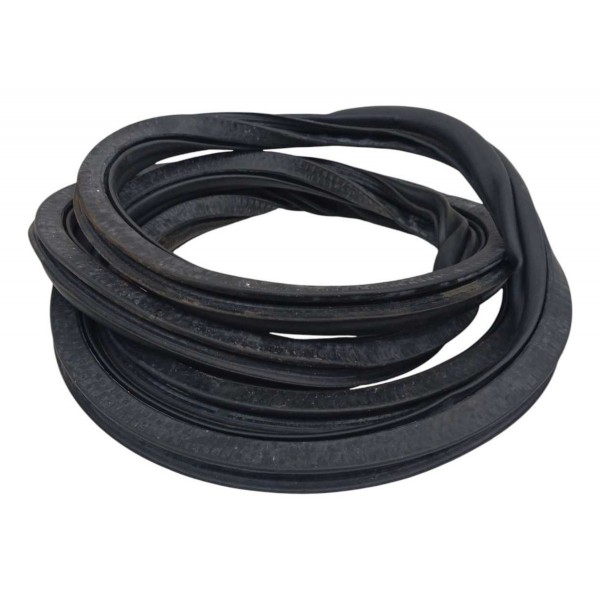 Borracha Porta Dianteira Esquerda Vw Up 2018 Preto