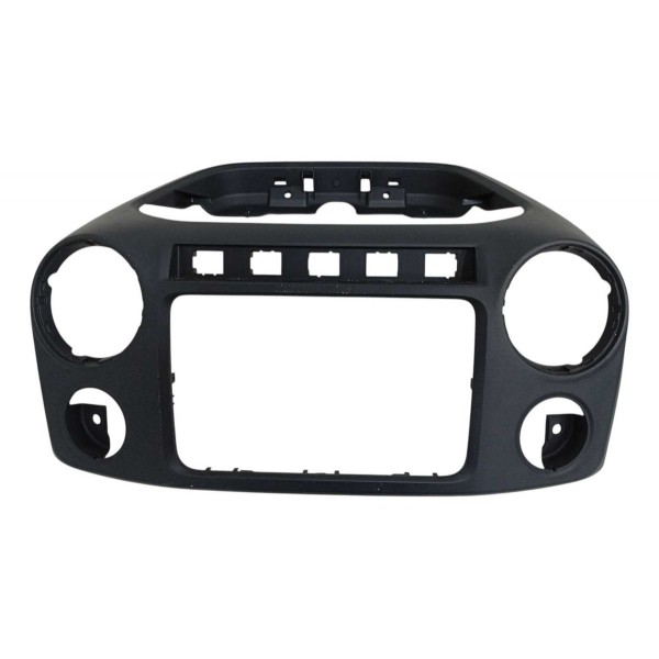 Moldura Acabamento Multimidia Vw Amarok 2014 Preto