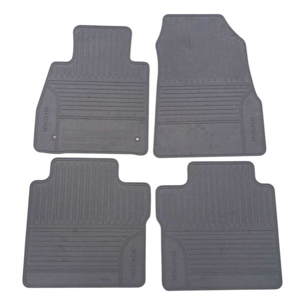 Jogo Tapete Borracha Nissan Kicks 2017 2024 Cinza