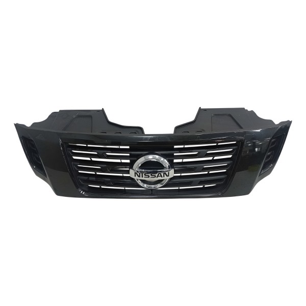 Grade Parachoque Dianteiro Nissan Frontier 2022 Cinza Brilhante