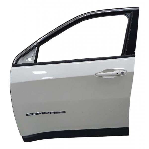 Porta Dianteira Esquerda Jeep Compass 2016 2022 Dianteira Esquerda Branca