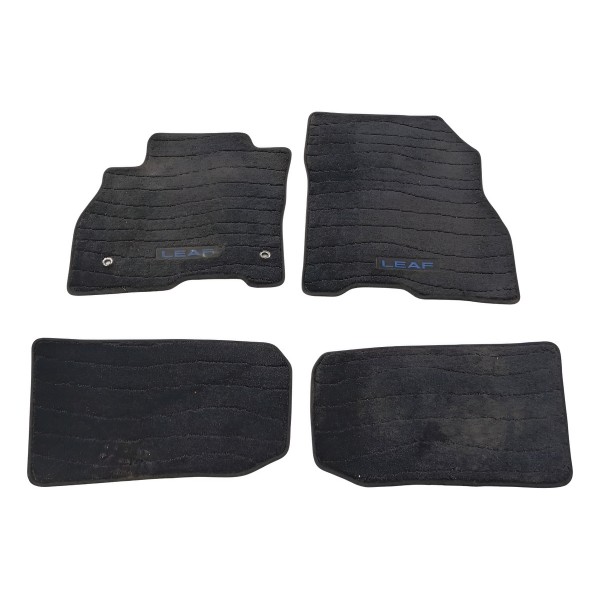 Jogo Tapete Nissan Leaf 2020 2021 2022 Preto