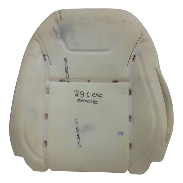 Espuma Encosto Banco Dianteiro Esquerdo Nissan Kicks 2024 Cinza