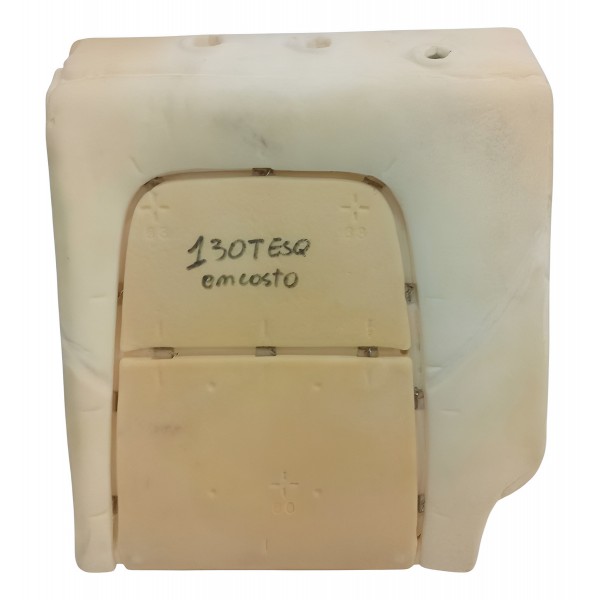 Espuma Encosto Banco Traseiro Esquerdo Chevrolet Onix 2020 Bege