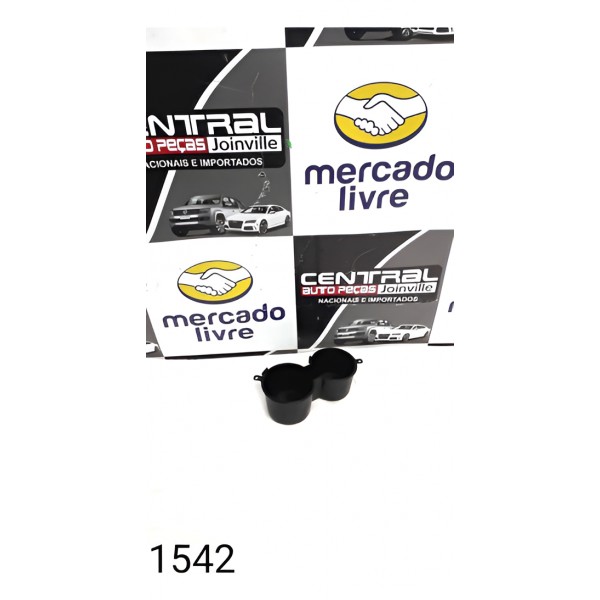 Acabamento Porta Copos Console Kia Sorento V6 2011 2012 2013 Preto