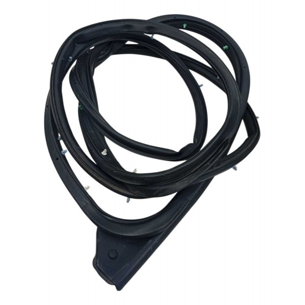 Borracha Vedação Porta Dianteiro Dir Nissan Frontier 2022 Preto