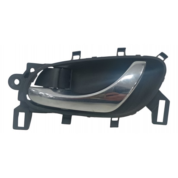 Maçaneta Interna Porta Traseira Esq Nissan Frontier 2022 Cinza Traseira