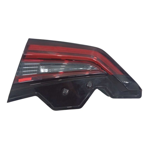 Lanterna Tampa Traseira Direita Honda City Hatch 2023 Direito/passageiro Vermelho