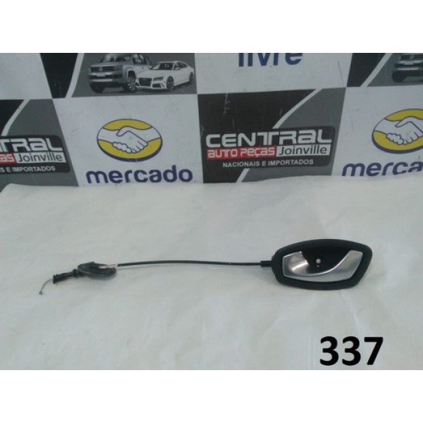 Maçaneta Interna Porta Traseira Esquerda Fluence 2015 Cinza Traseira