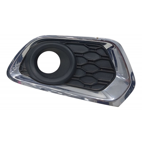 Moldura Direita Farol Milha Renault Sandero 2018 Detalhe Preto Direito