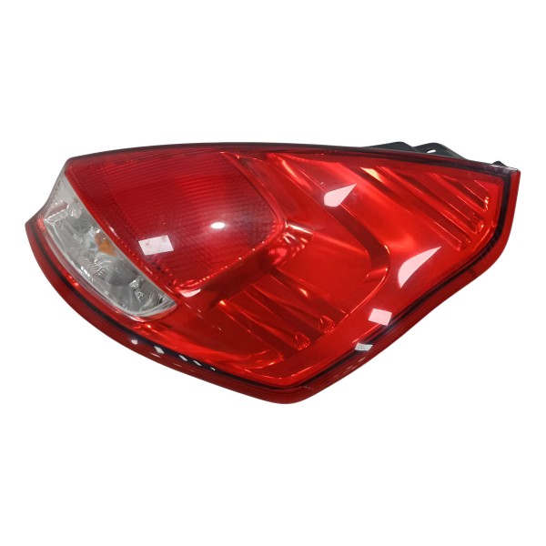 Lanterna Traseira Direita Ford Fiesta 2015 Direito/passageiro Vermelho