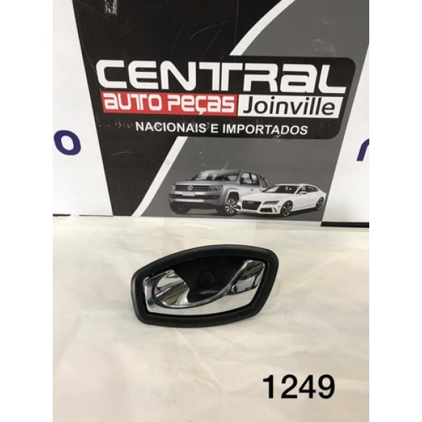 Maçaneta Interna Dianteira Direita Renault Fluence 2016 Cinza Dianteira