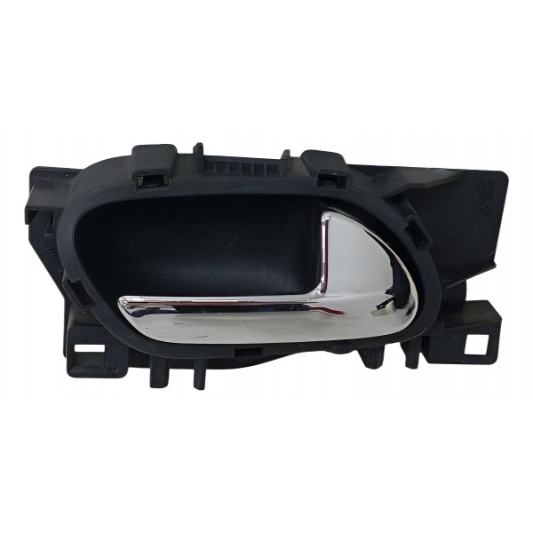 Maçaneta Interna Porta Dianteira Direita Citroën C3 2014 Preto Dianteira