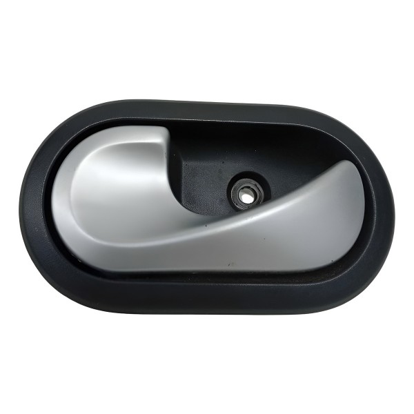 Maçaneta Interna Porta Traseira Esquerda Renault Duster 2020 Preto Traseira