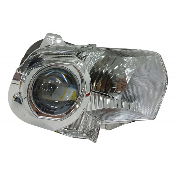 Projetor Led Farol Esquerdo Nissan Frontier 2022 Branco