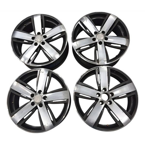 Jogo Roda Aro Liga R22 Vw Amarok 2014 Preto