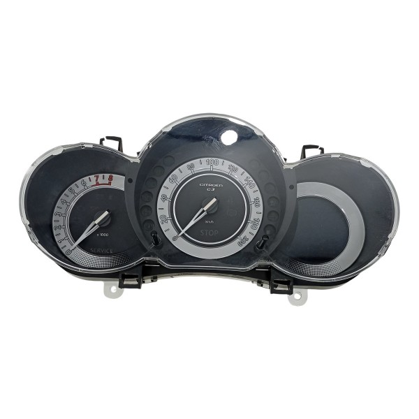 Painel Instrumentos Velocímetro Citroën C3 2014 Preto