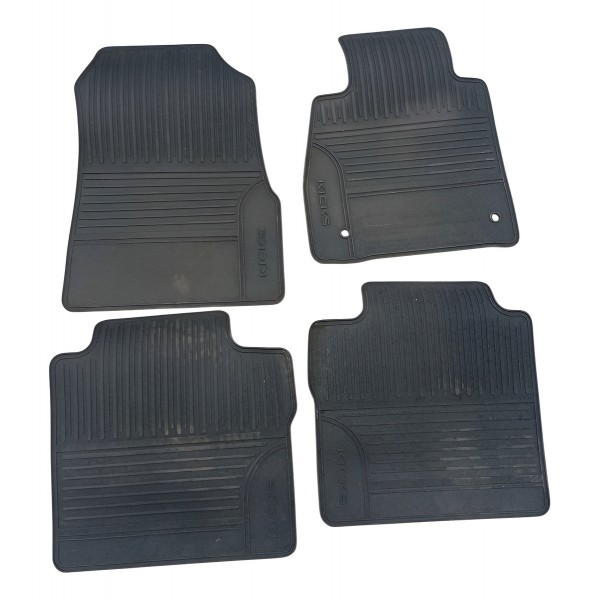 Jogo Tapete Borracha Nissan Kicks 2022 Preto