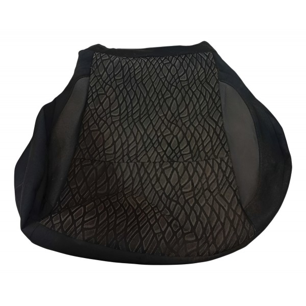 Capa Assento Dianteiro Esquerdo Renault Duster 2021 Preto