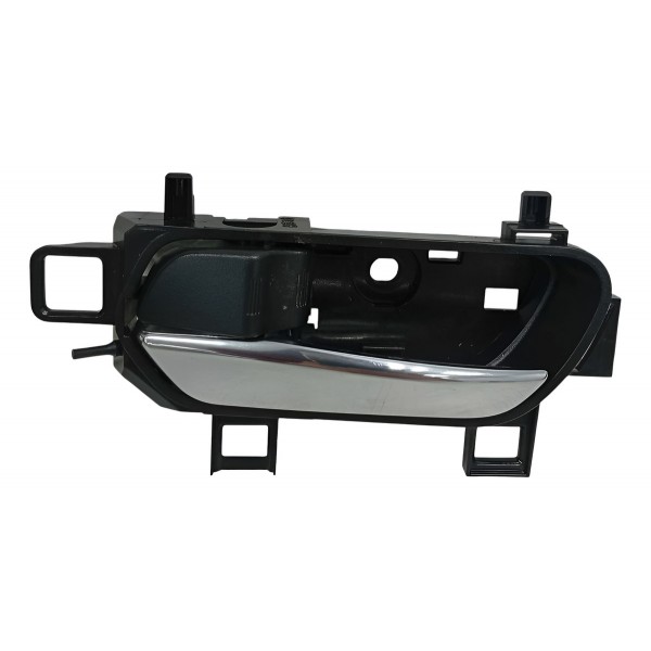 Maçaneta Interna Dianteira Direita Nissan Kicks 2024 Preto Dianteira