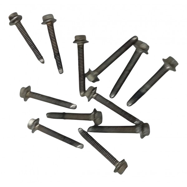 Jogo Parafuso Gaiola Comando Citroen C4 Cactus 2022 N2 Preto