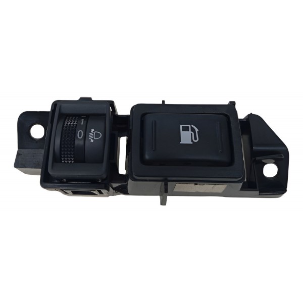 Botão Abertura Portinhola Regulagem Farol Frontier 2022 Preto