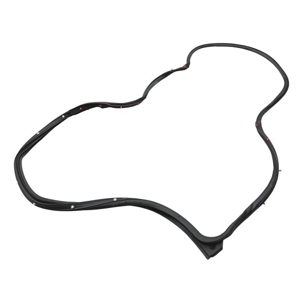 Borracha Vedação Porta Dianteira Esquerda Nissan Kicks 2022 Preto