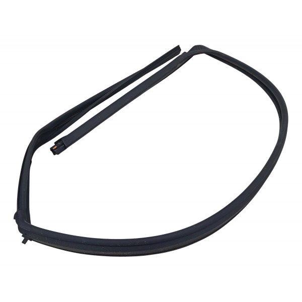 Guarnição Porta Dianteiro Esquerda L200 Triton 2023 Preto