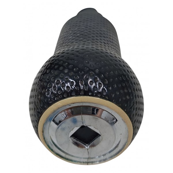 Manopla Trambulador Alavanca Nissan Frontier 2017 Preto Lisa