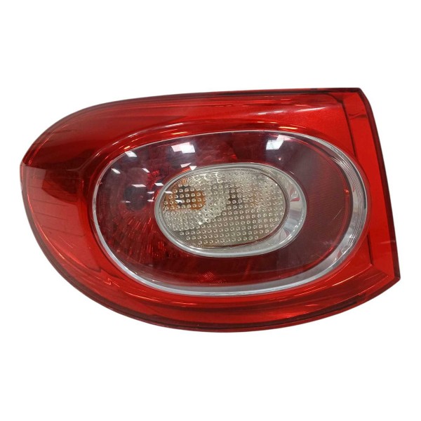 Lanterna Traseira Esquerda Tiguan 2010 Detalhe  Direito/passageiro Vermelho