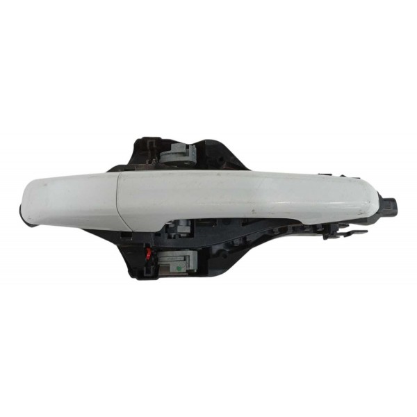 Maçaneta Externa Porta Traseira Esq Discovery Sport 2016 Branco Traseira