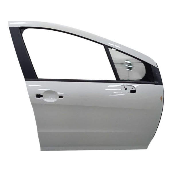 Porta Lata Dianteira Direita Peugeot 308 Thp 2018 Dianteira Direita Branco