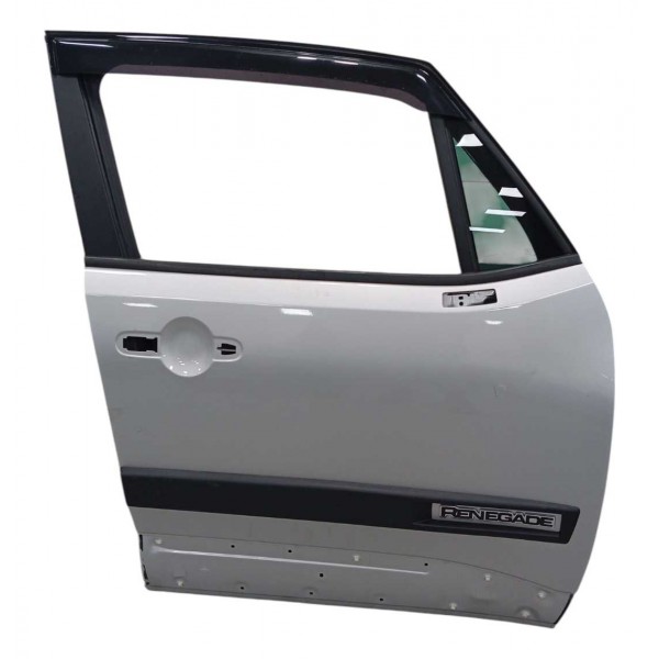 Porta Lata Dianteira Direita Jeep Renegade 2016 2017 2018 Dianteira Direito Preto