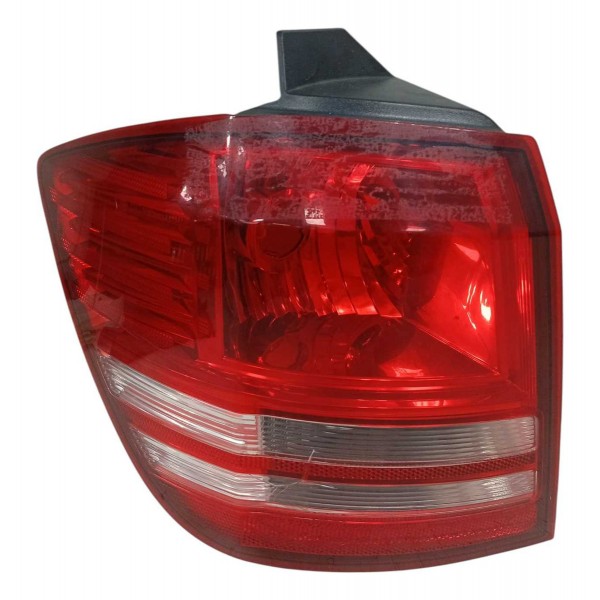 Lanterna Traseira Esquerda Dodge Journey 2011 Detalhe Esquerdo/motorista Vermelho