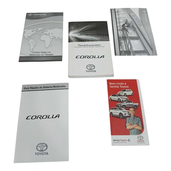 Manual Proprietário Toyota Corolla 2017 2018
