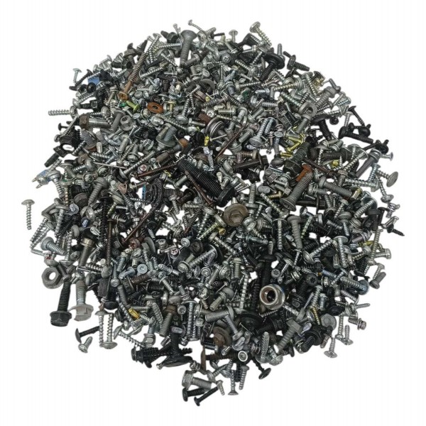 Parafusos Montagem Interna Variados Prata