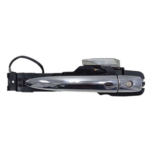 Maçaneta Externa Dianteira Esquerda Nissan Leaf 2022 Preto Dianteira