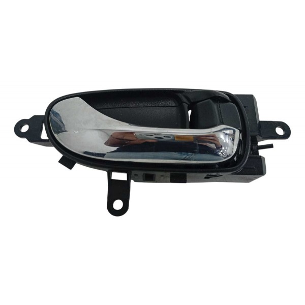 Maçaneta Interna Porta Traseira Direita Leaf 2020 2021 2022 Preto Traseira